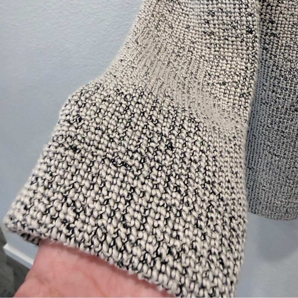 ASTR Tweed Knit Blazer Cardigan M | Scandi Minimalist Quiet Luxury Bouclé Jacket - Picture 9 of 9
